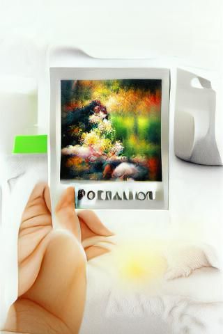 Vintage Polaroid Photograph Aesthetic