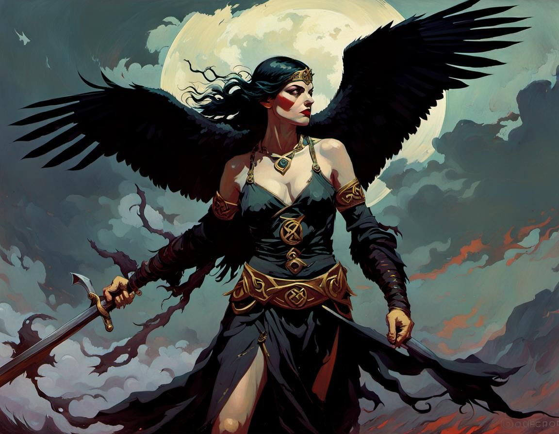 Morrigan: Celtic Goddess of War in Art