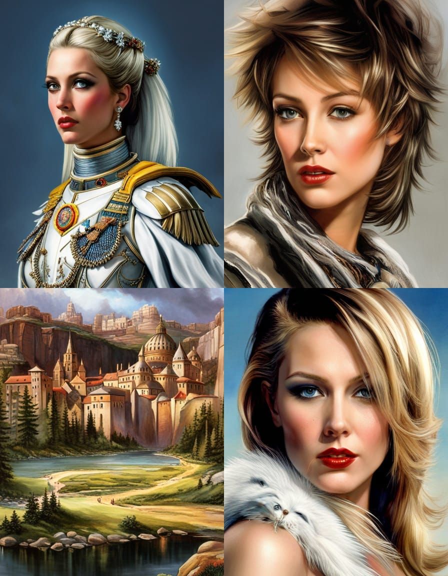 Artwork in Style of Bosschart