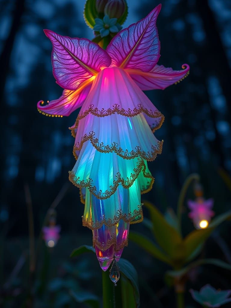 Crystal Foxglove in Victorian Steampunk Splendor