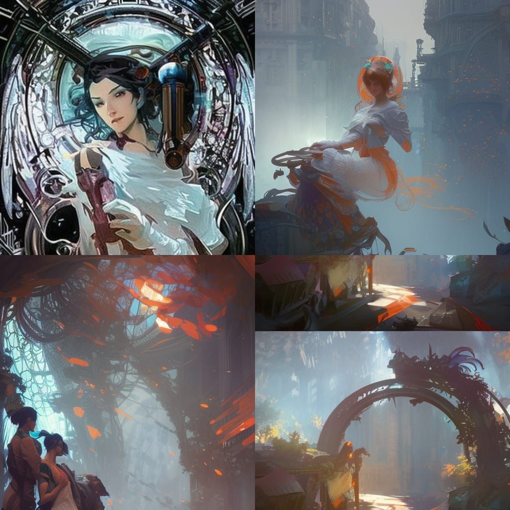 Joyful Reunion in Orange and Teal