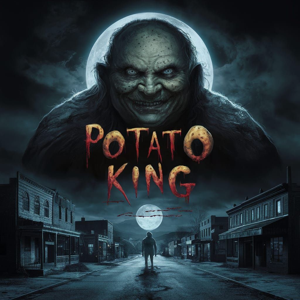 Eerie Movie Poster: The Grotesque Potato King