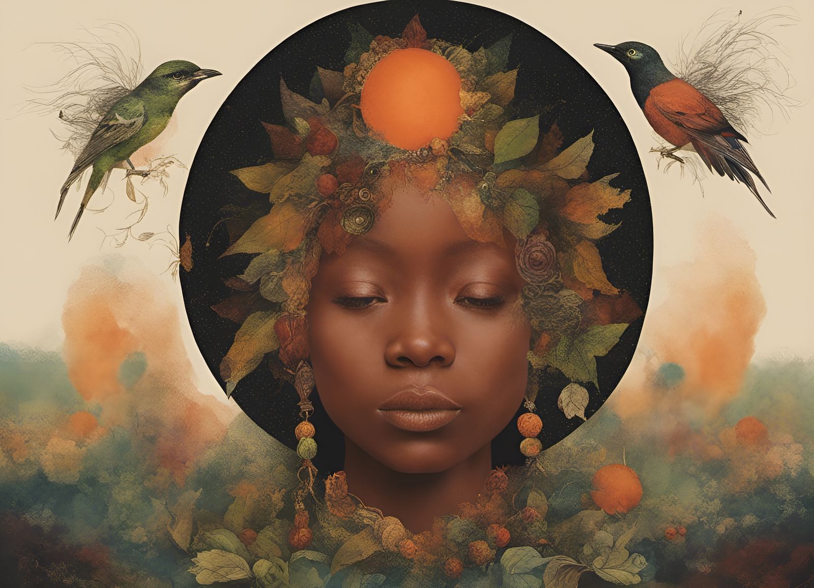 Whimsical Witch Flight in a Byzantine Colorway