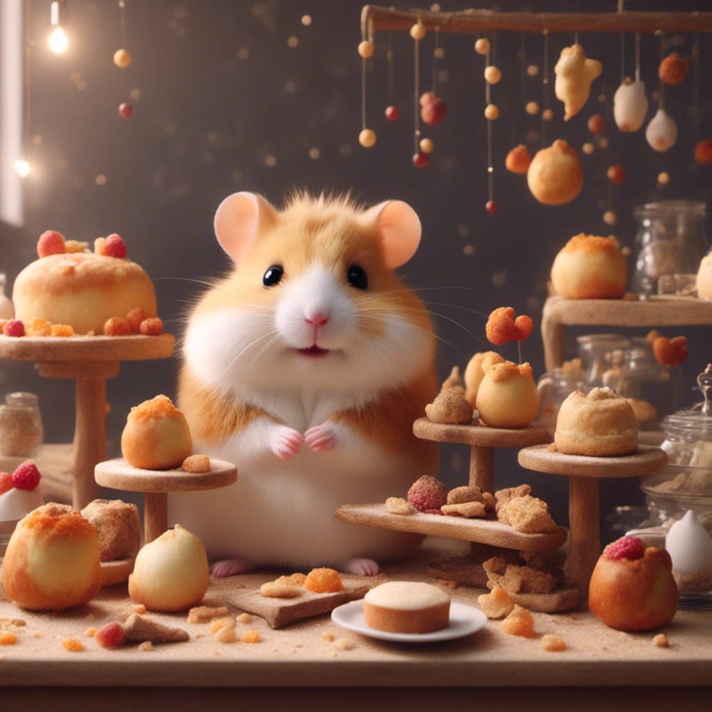 Hamster Bakery: A Whimsical Miniature Scene