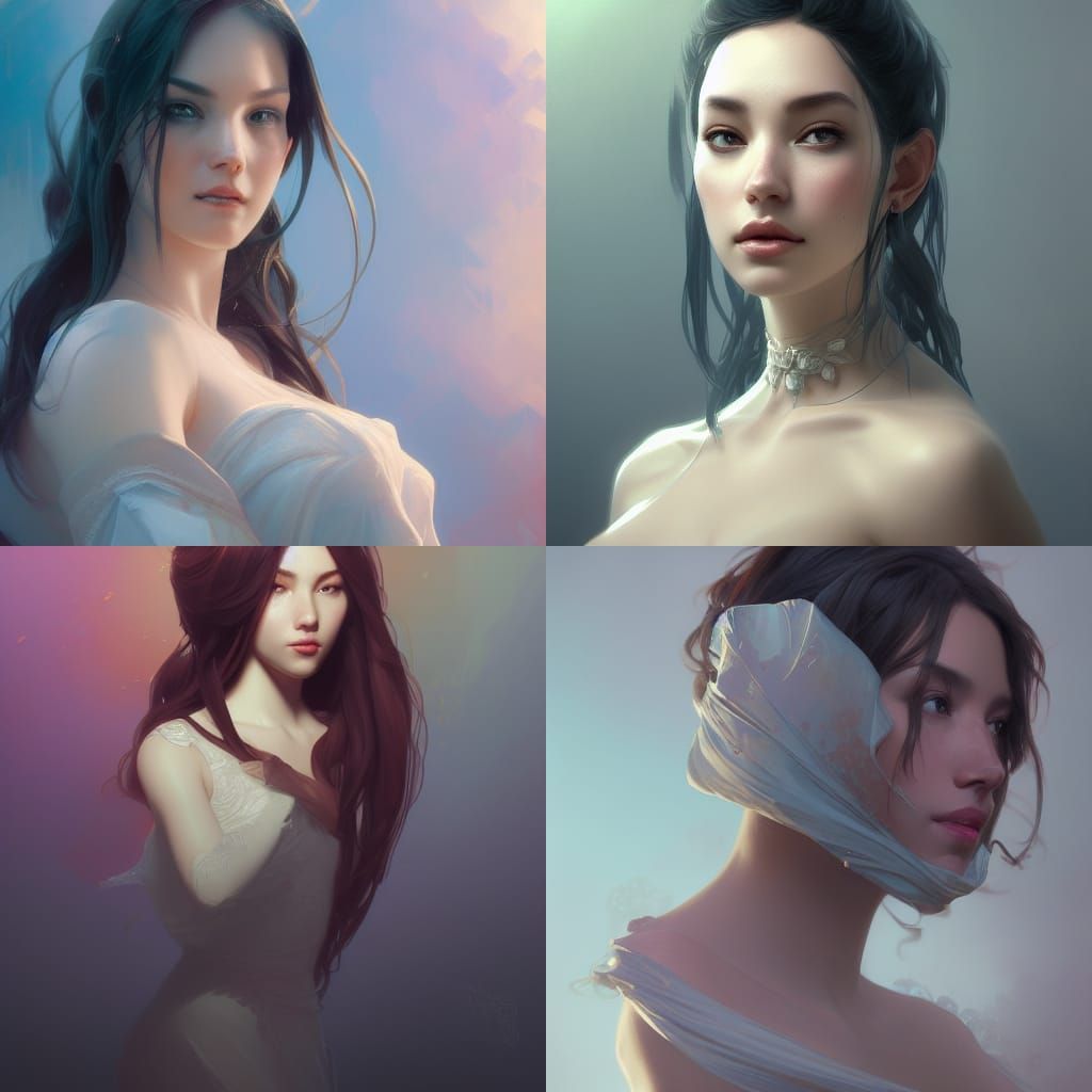 Hyperdetailed Portrait in Dynamic Lighting