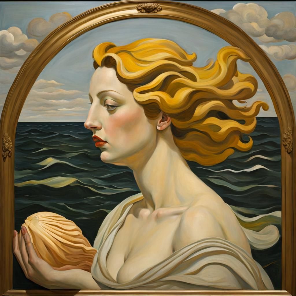 Venus Emerges: An Expressionist Nude