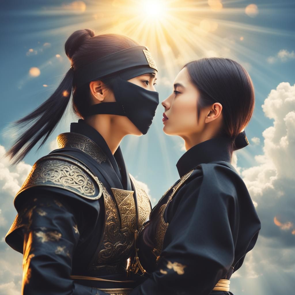 Ninja Seduction: Divine Sunshine in Soft Focus