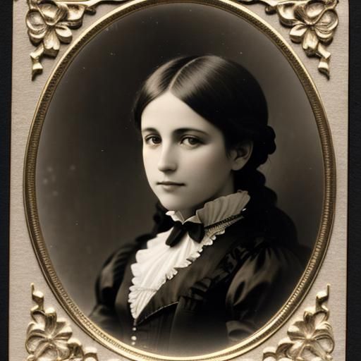 Lady Carte de visite