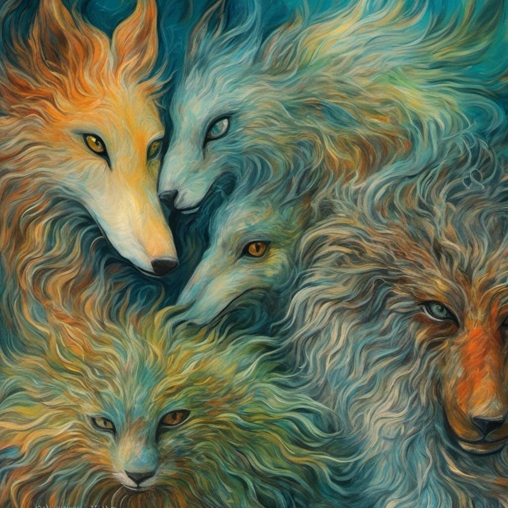 Diverse Animal Faces Generated by AI