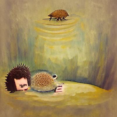 Cartoon Hedgehog: A Study in Selfishness
