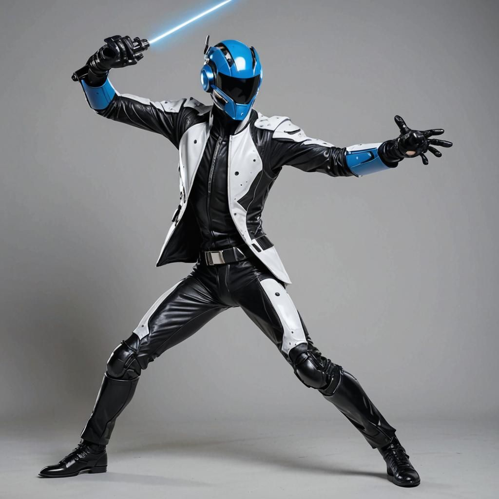 High-Tech Highjack in Cyberpunk Futurism