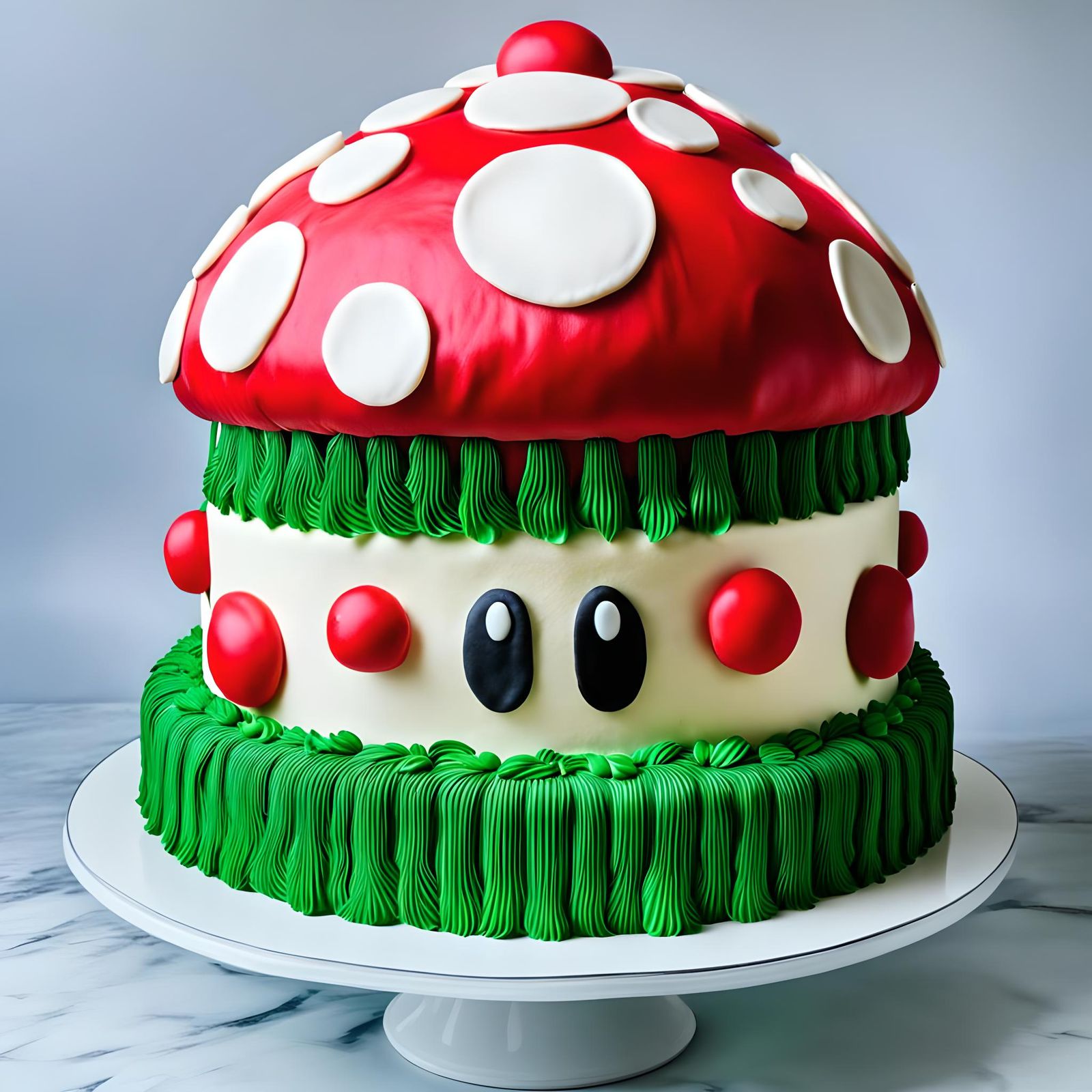 Super Mario Mushroom Cake: A Delicious Creation
