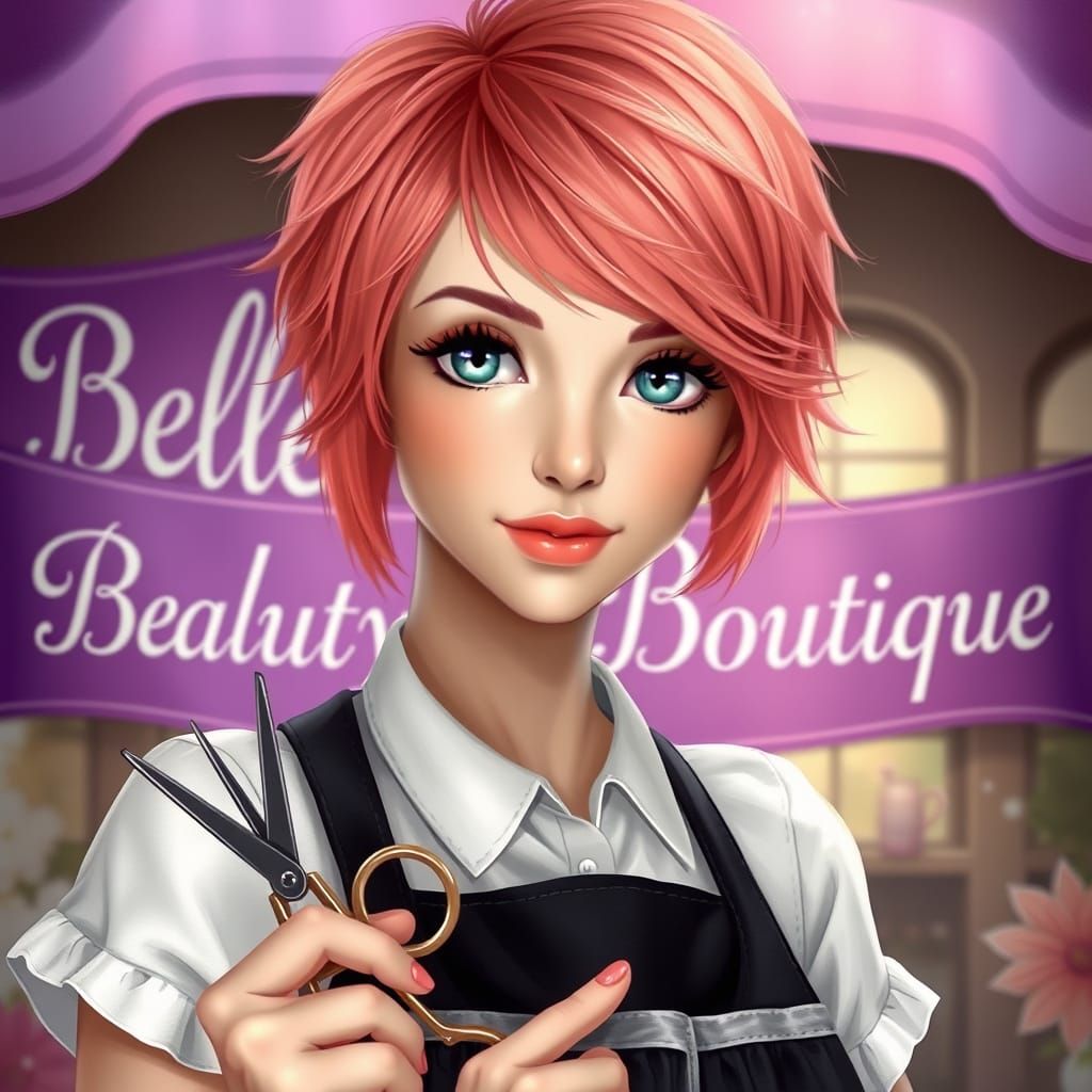 Ethereal Beauty in a Whimsical Boutique