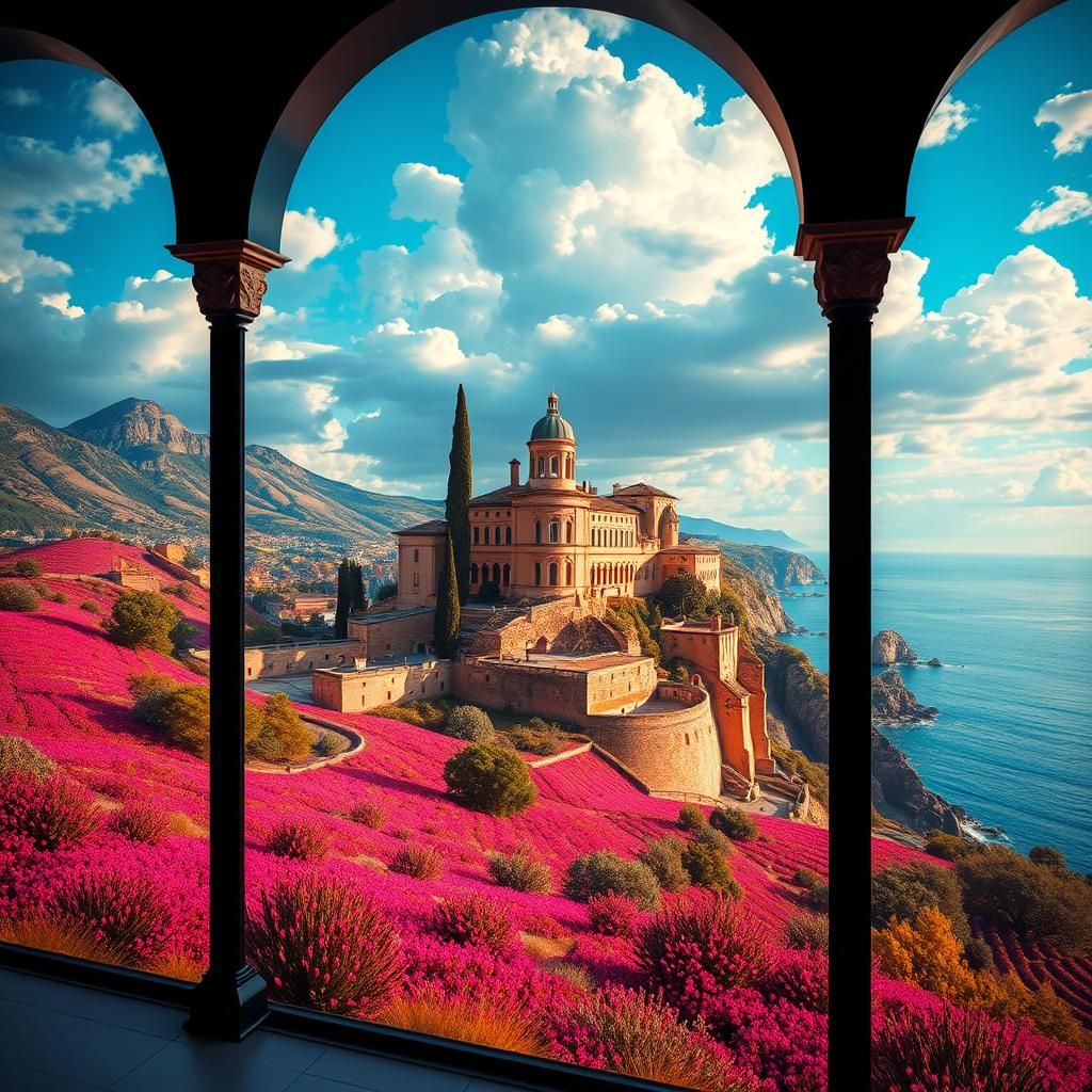 Futuristic Digital Art Exhibition in Paris Gallery