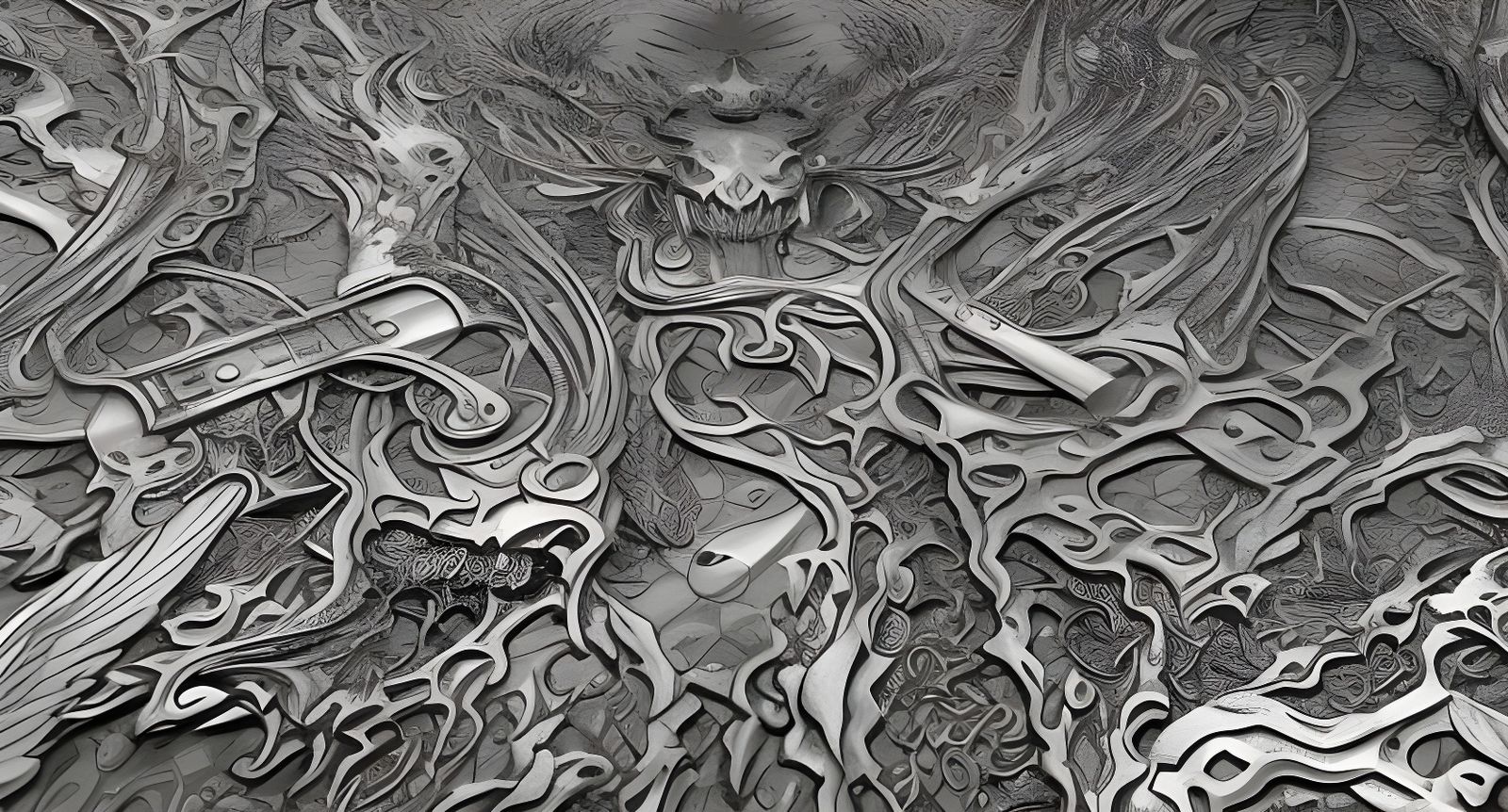 Hyper Detailed Death Metal in 8K Resolution