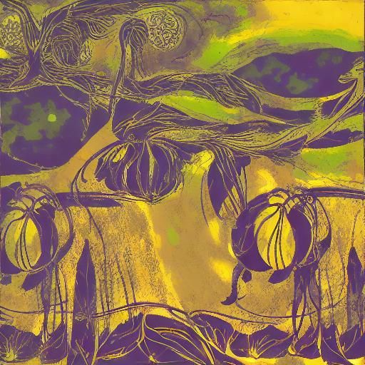 Ethereal Fantasy Creature Seeks Balance Under Starry Night S...