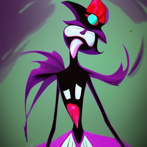 Hazbin Hotel Scene in Pixar-Inspired 3D Digital Art