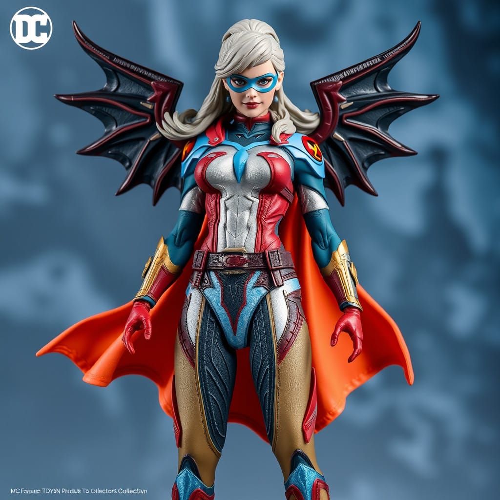 Justice League Icon Tora Olafsdotter in Detailed 1988 Costum...