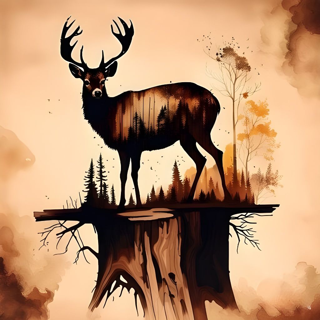 Deer With A New Perspective