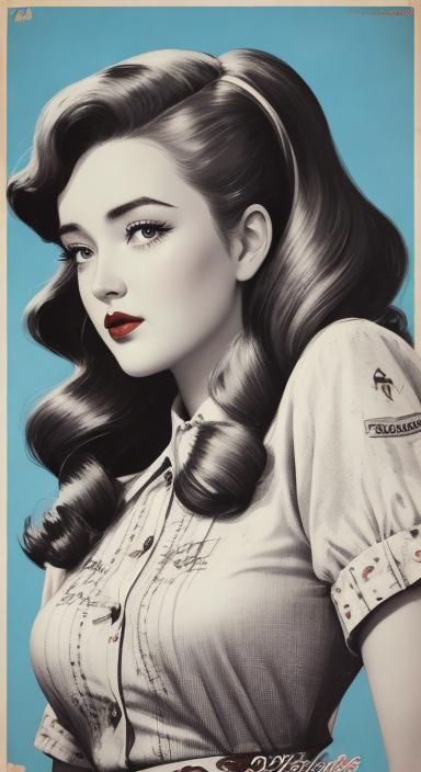 Kathryn Newton / forties aesthetic