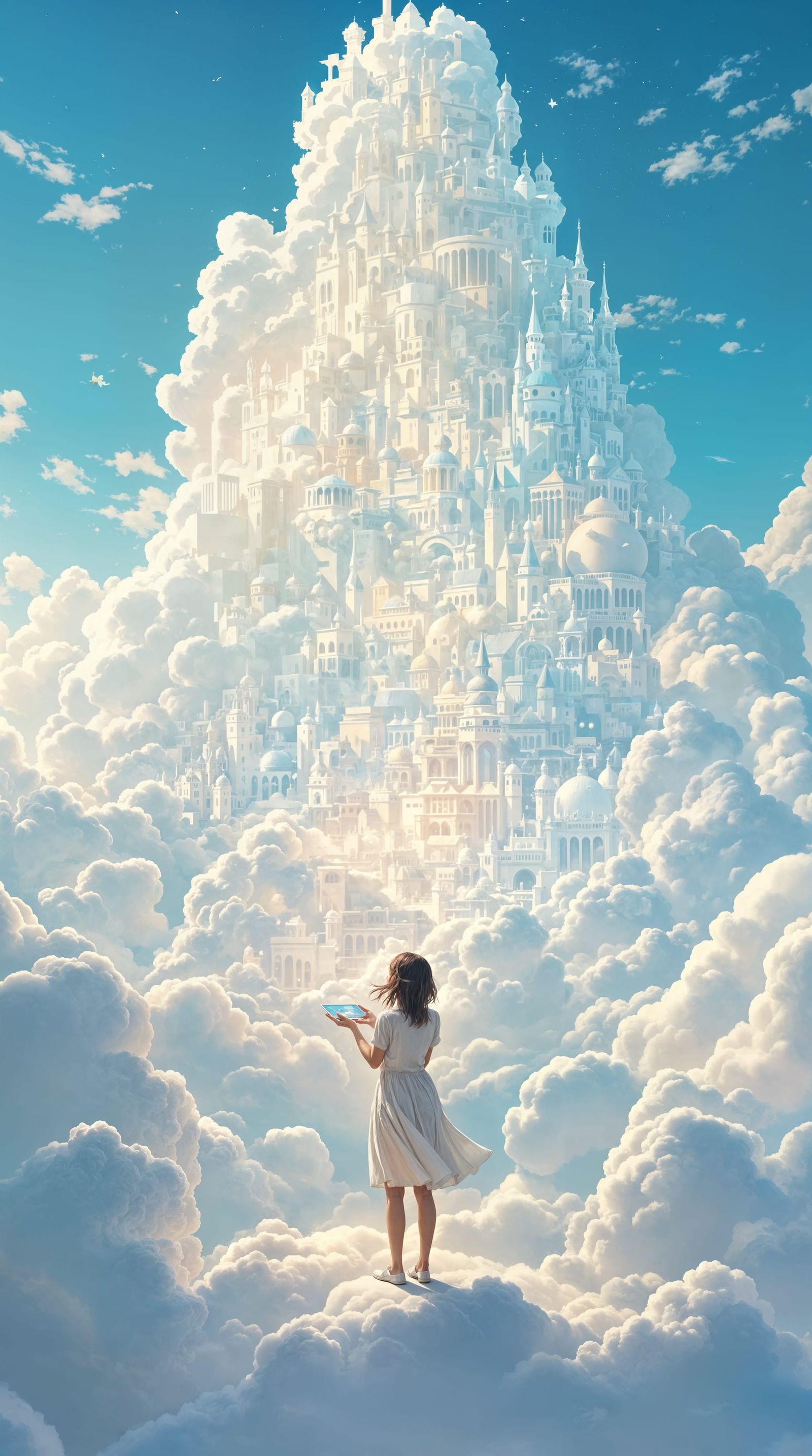 Ethereal City Architect Ascends to the Skies