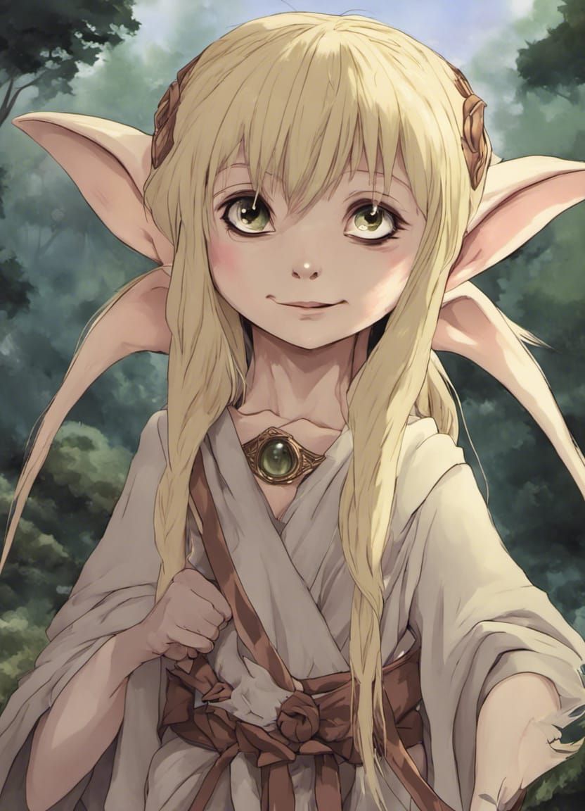 Blonde Gelfling in Anime Style