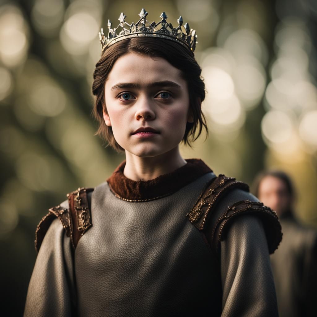 Arya Stark as Queen: Professional Photography Portrait