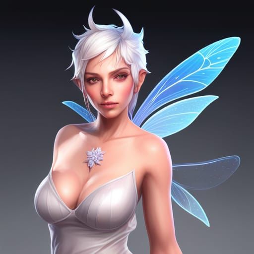 Pixie Fairy Portrait with Dynamic Lighting