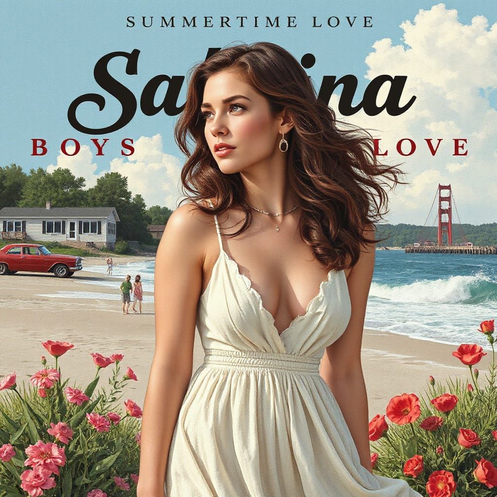 Sabrina Boys Summertime Love AI Art