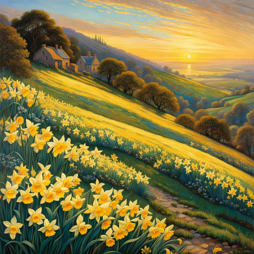 And dances with the daffodils.