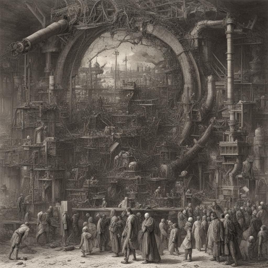 Utopian World Realized: Hyperrealistic Concept Art