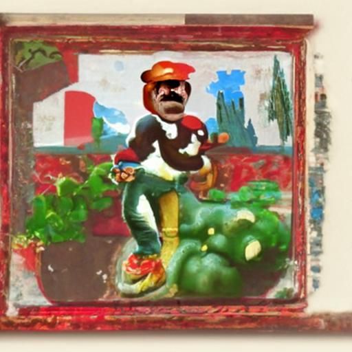 AI Image of Mario