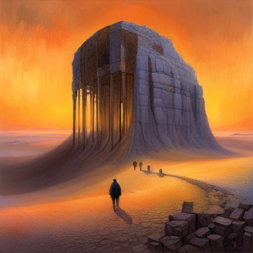 Beksiński-Inspired Dig Site Reveals Life and Death