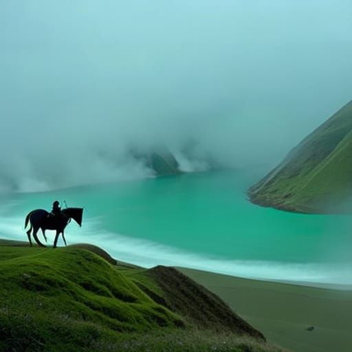 Surreal Fantasy World: A Detailed Matte Painting