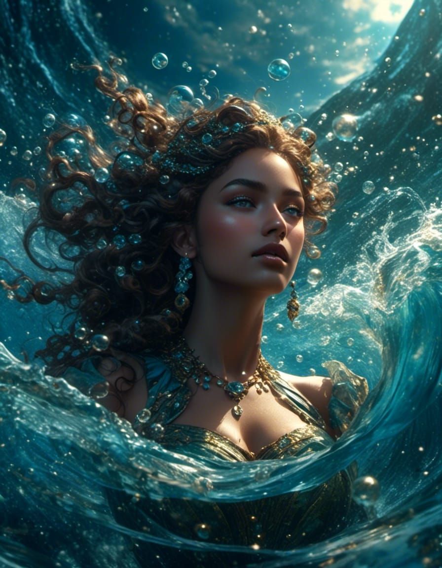 Goddess of the Sea in Animation Realism
