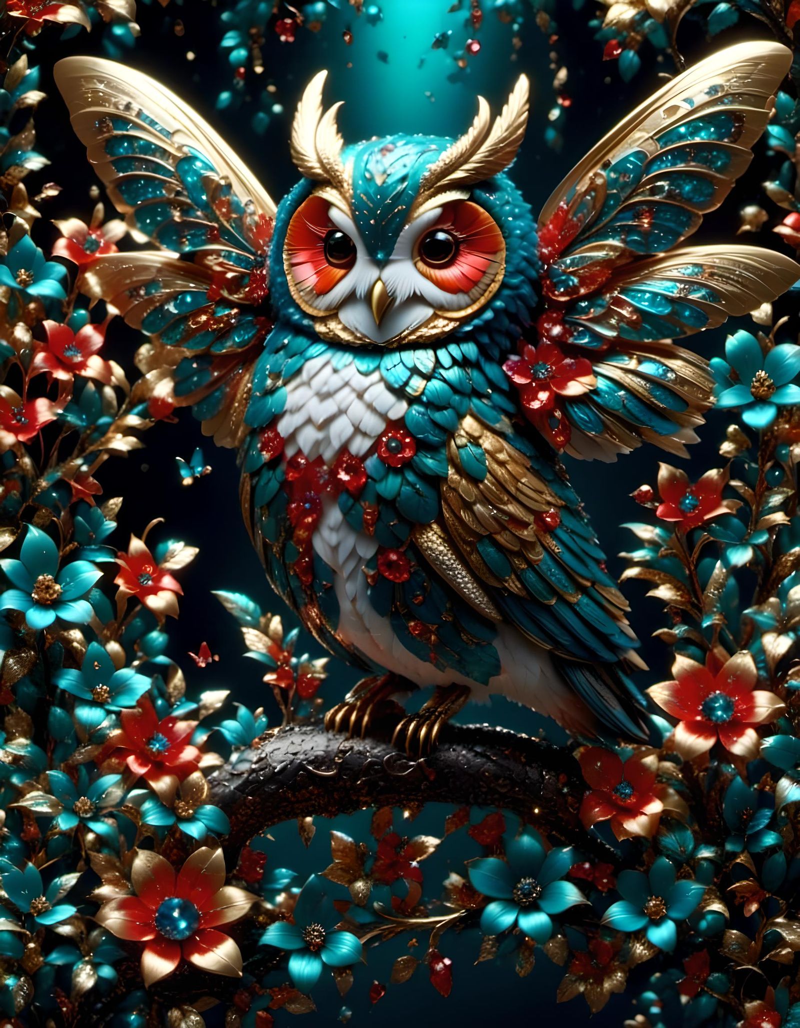 Owl Butterfly Hybrid