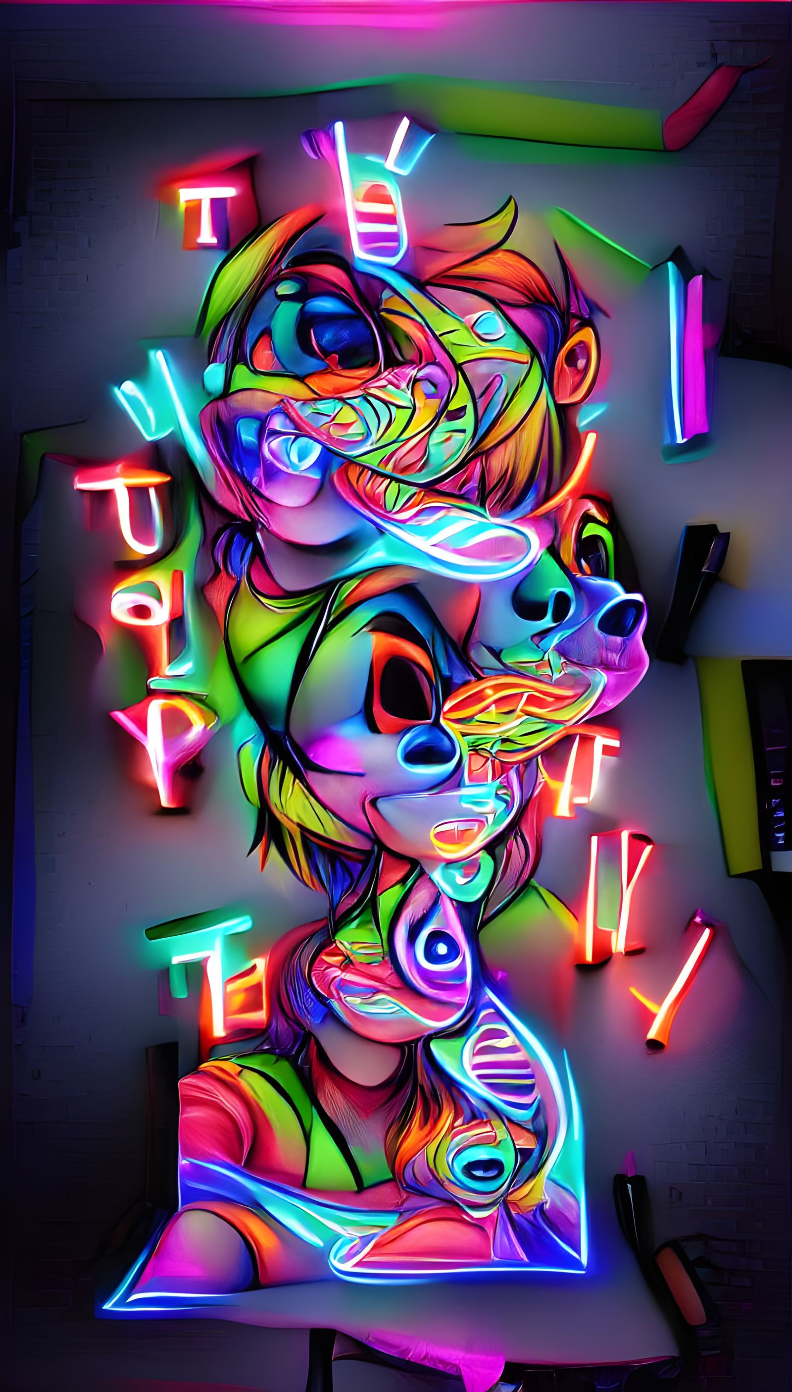 Shaggy and Scooby Doo: Photorealistic Rendering