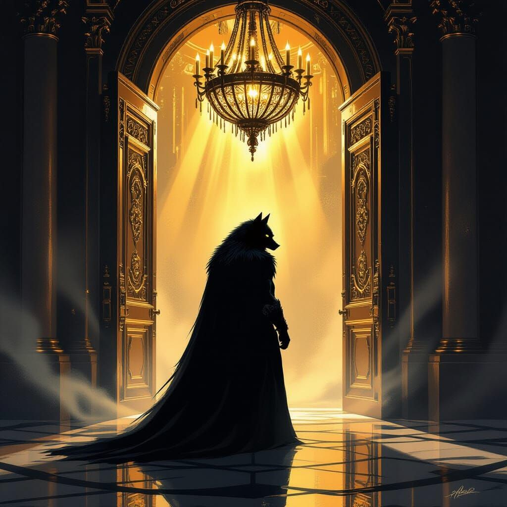 Werewolf at Grand New Year's Eve Ball