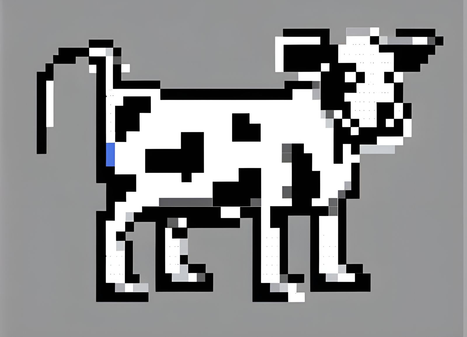 8-bit Pixel Art: Apple's Dogcow Clarus