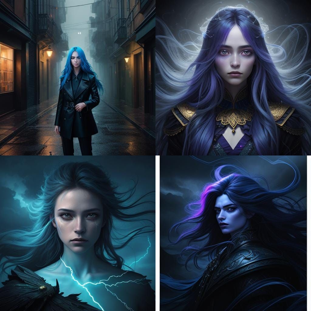 Mysterious Lightning Girl