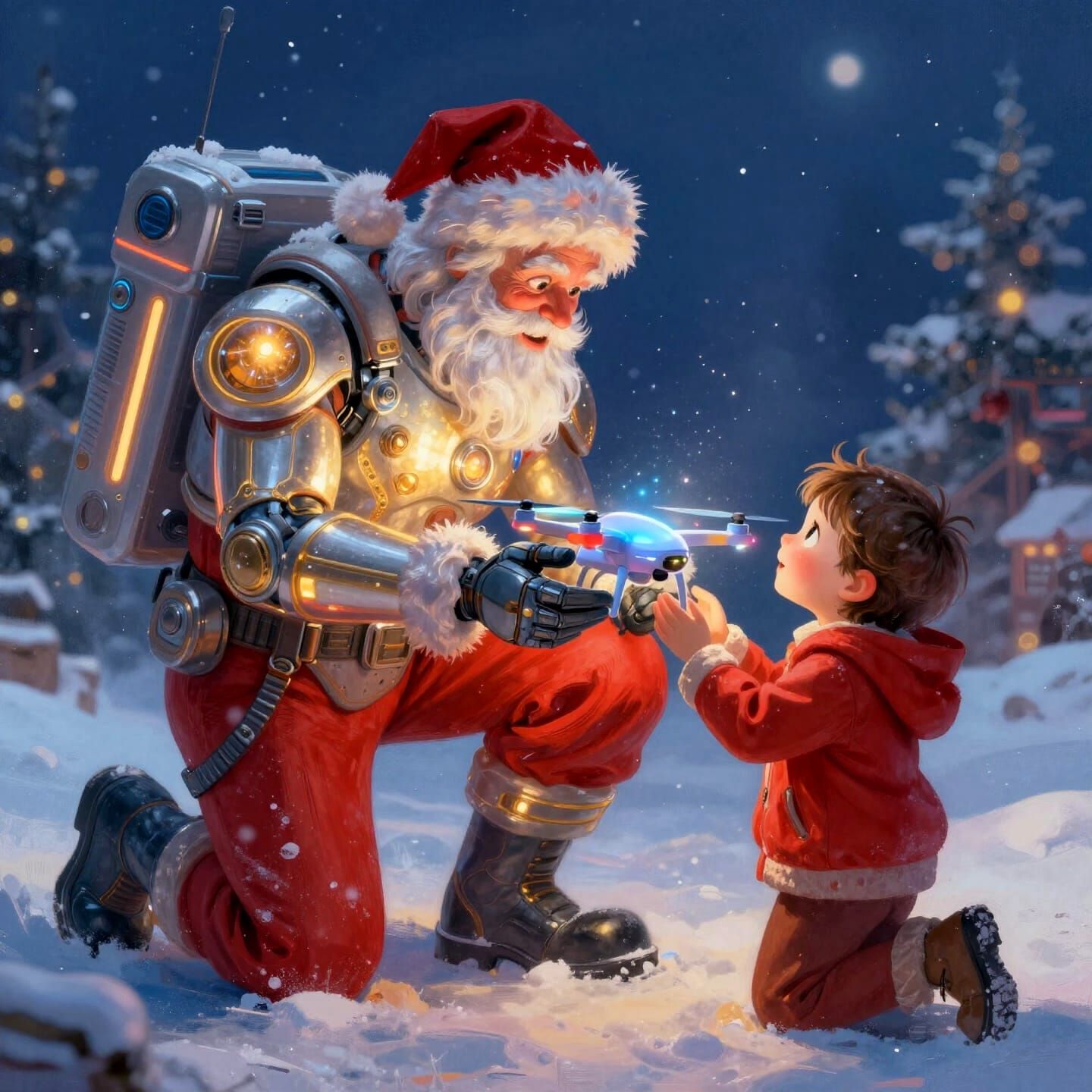 Cyber Claus Delivery: Winter Magic