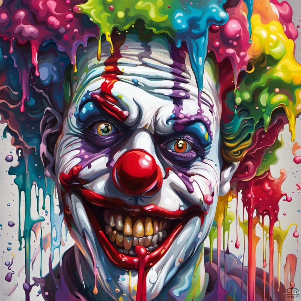 Acid clown hallucinations