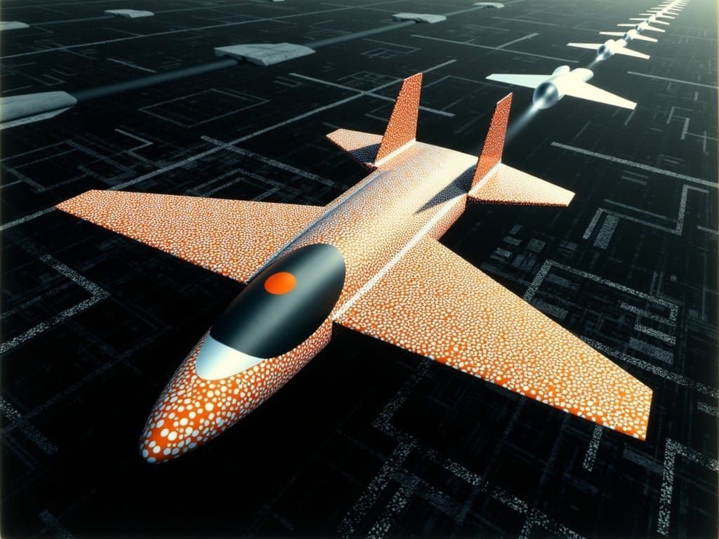 Abstract Patterns of Gosper Gliders in Majesty