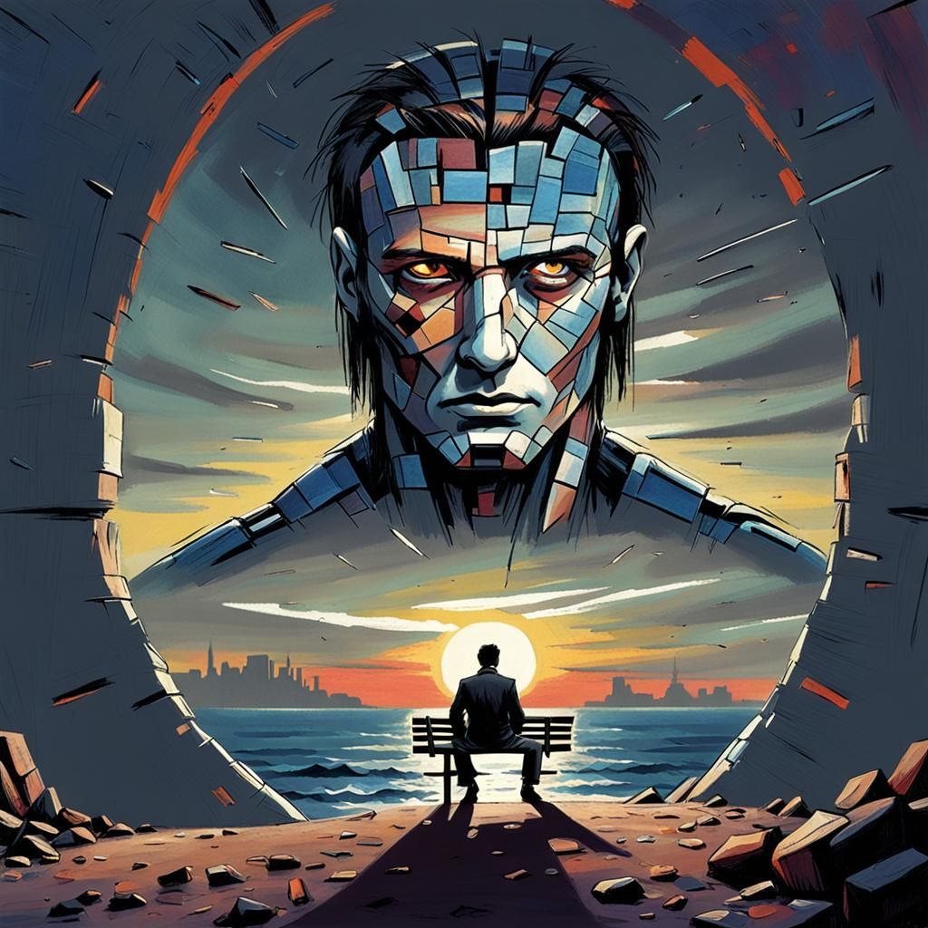 Solitary Man at the End of Time