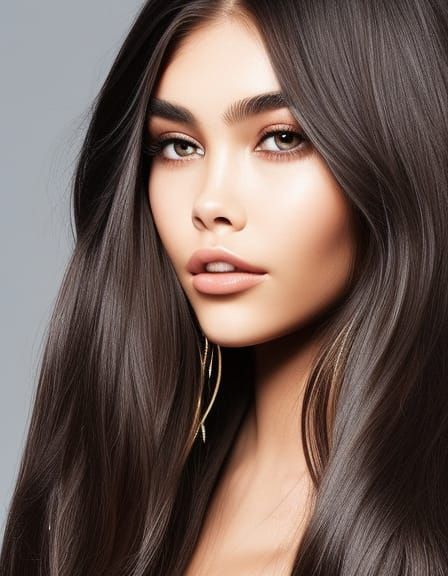 Madison Beer Portrait in WLOP Style