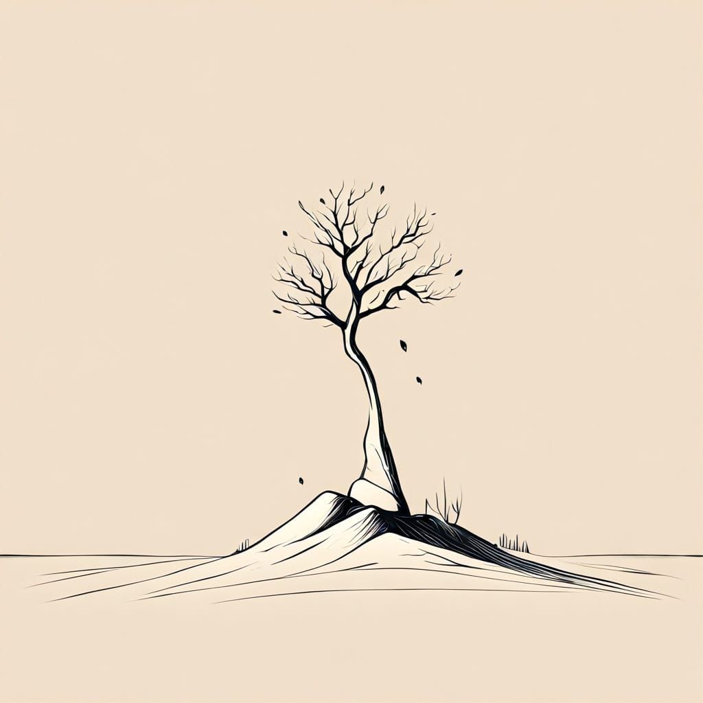 Lonely Minimalist Art Evokes Solitude