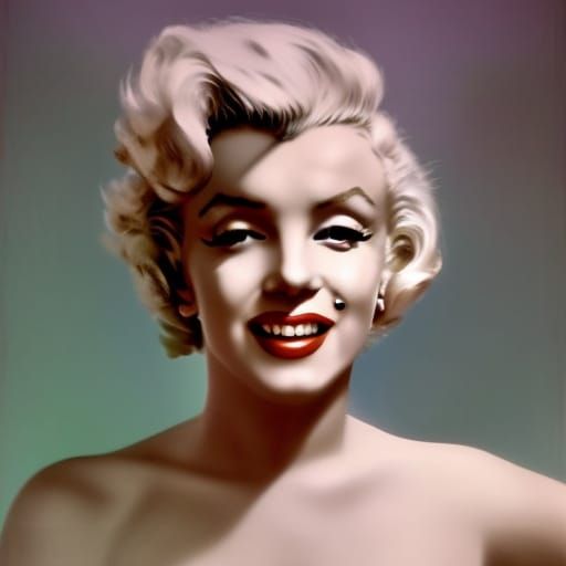 Iconic Marilyn Monroe Portrait