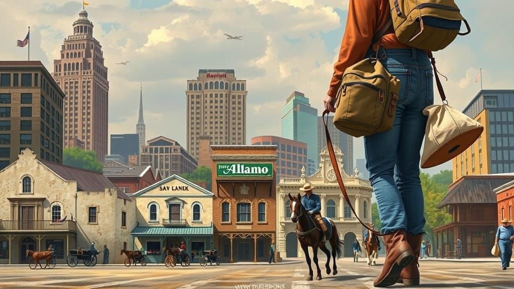 San Antonio Skyline: Blending Past and Present in Texas