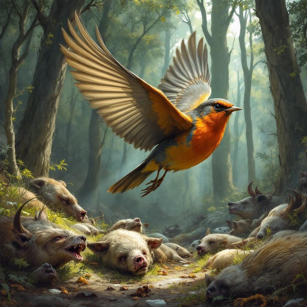 Robin in Forest of the Dead
