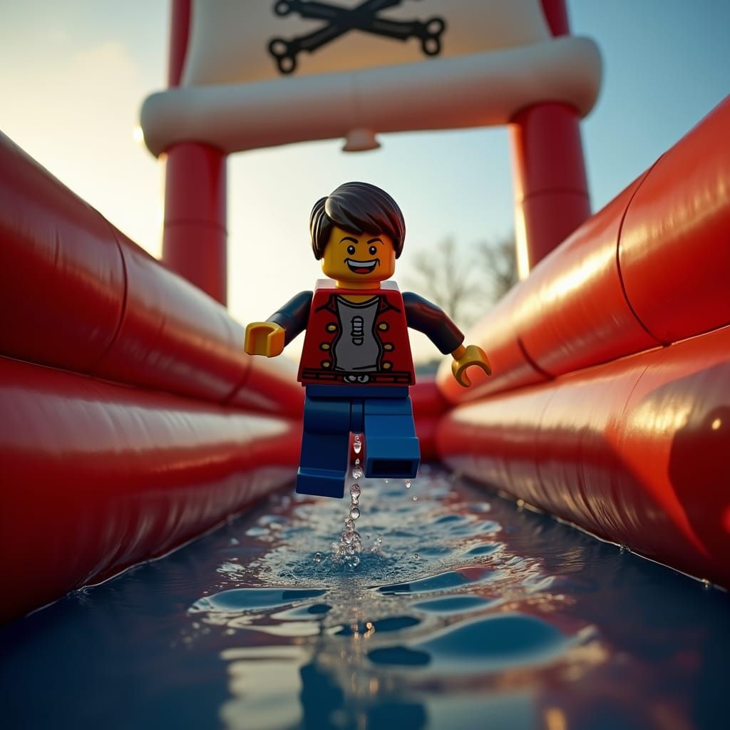 Lego Pirate Adventure: Minifigure Playground Jump